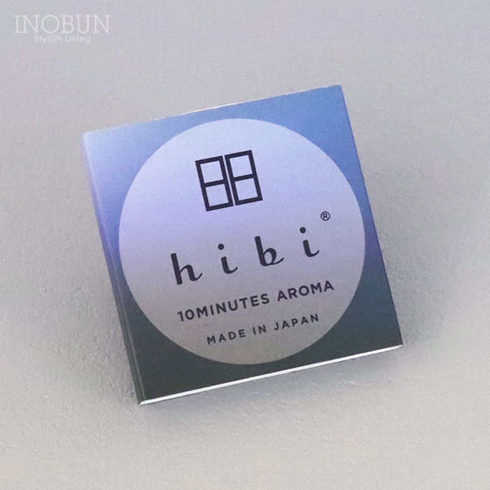 hibi ヒビ 10MINUTES AROMA sense. 3種ギフトボックス お香 マッチ Sea