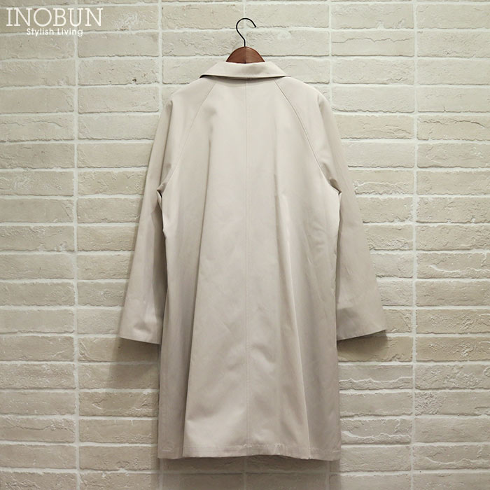 本日特価！j042【J. Sloane】ステンカラーコート　リバティ　ベージュ J.Sloane リバティ裏地 ステンカラーコート Mサイズ Meow/WE ミャオ