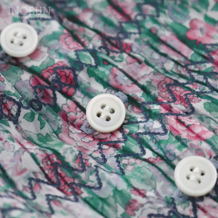 Vent d'ouest リバティ クラフトマンシップブラウス ELYSIAN SMOCK