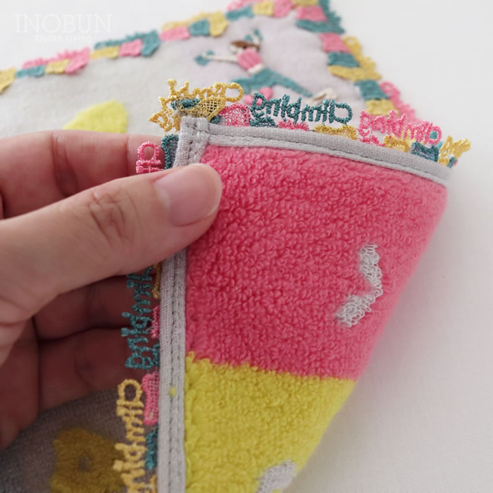 近沢レース店 ボルダリング ピンクMIX 11月 シーズンタオルハンカチ