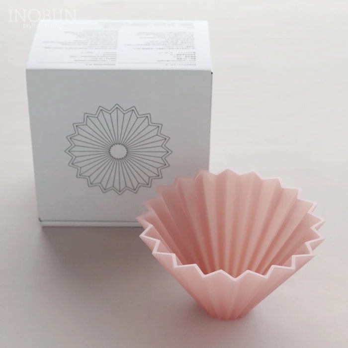 ORIGAMI ドリッパー エアー S クリアホルダーセット マットピンク 日本