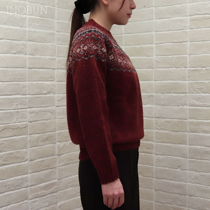 Harley of Scotland フェアアイルセーター HOY ハーレーオブ