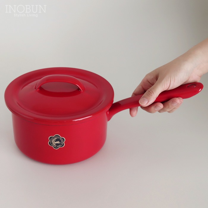 イマン♡Imaneホーロー♡限定品　ローズバスケット　ソースパン　片手鍋 イマン♡Imaneホーロー♡限定品ローズバスケットソースパン片手鍋