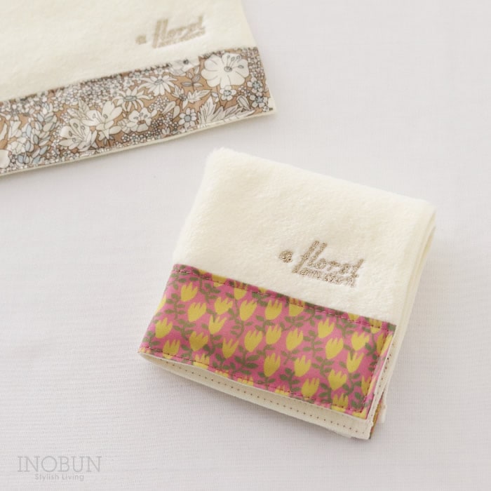 リバティ シャーリングハンドタオル ペーパー・チューリップス