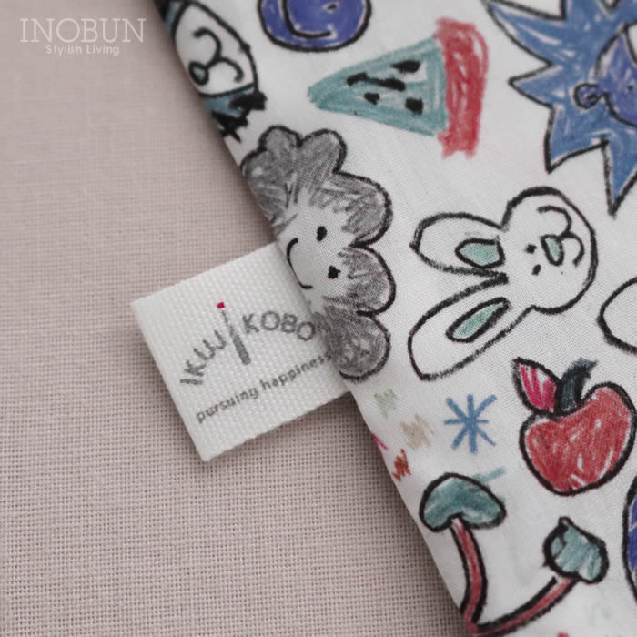 リバティ LIBERTY 巾着 Odette オデット ブルー コップ袋 日本製