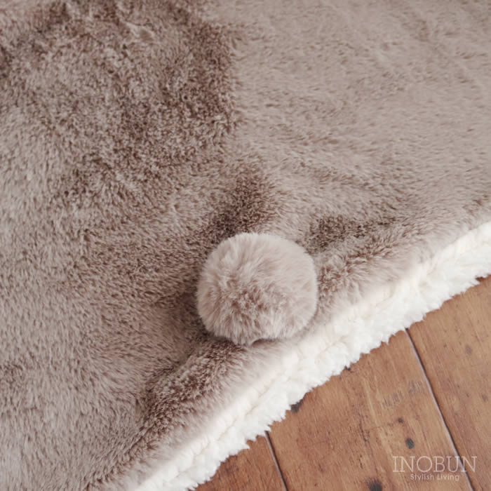 今季在庫限り終了】ブランケット LIttle fluffy4 ひざ掛け 100 × 70cm 
