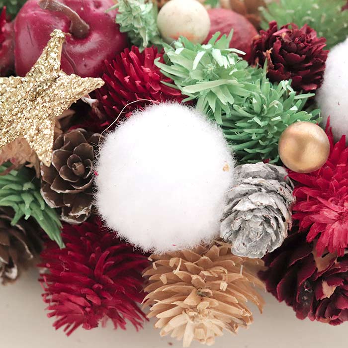 【おまとめ】ナチュラルリース☘クリスマス クリスマスリース ナチュラルリース ホリデーポップ L クリスマス