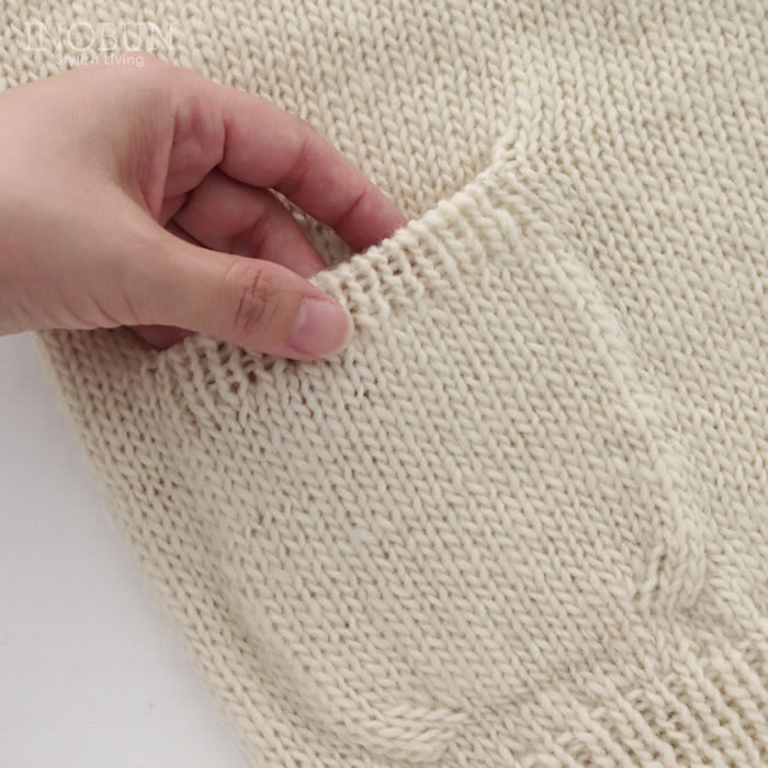 PAPER KNIT MULTIボタンCHIBIベスト ホワイト_FREE PAPER KNIT MULTIボタンCHIBIベスト ホワイト