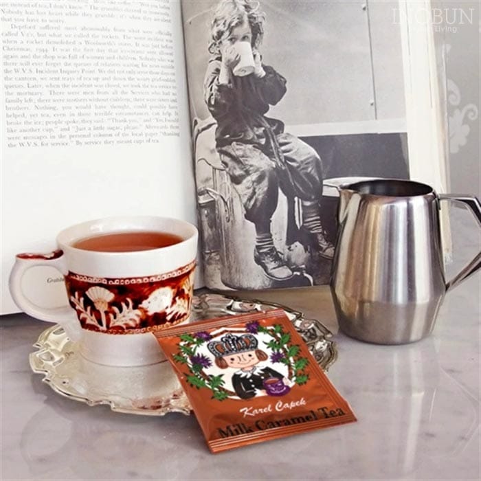 カレルチャペック 10tealover缶 Thanks ティーバッグ 10個 個