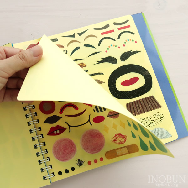 絵本 かおノート 1 ワーククリエイトシリーズ プチギフト お祝い