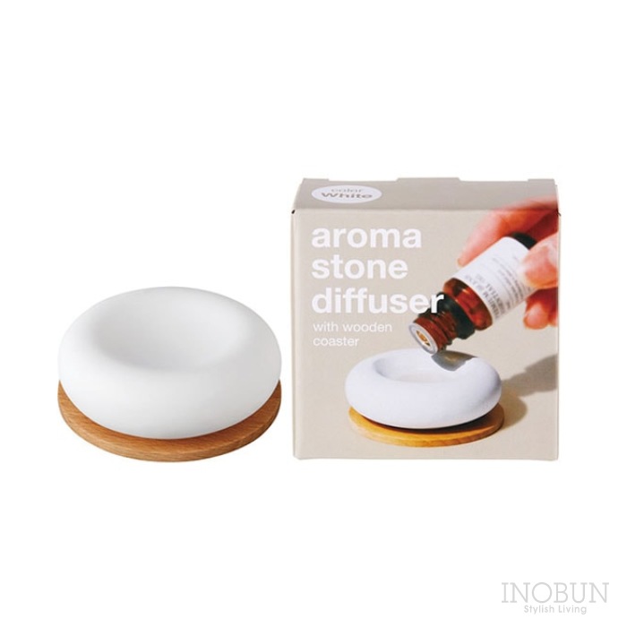 アロマストーンディフューザー ホワイト 芳香器 アロマランプ