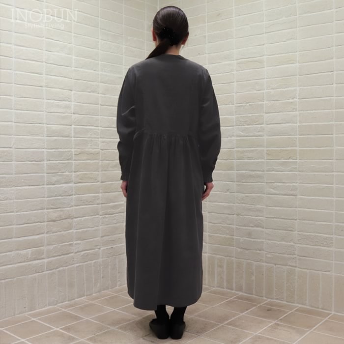 sosotto 細コール × LIBERTY リバティ ビブヨークワンピース