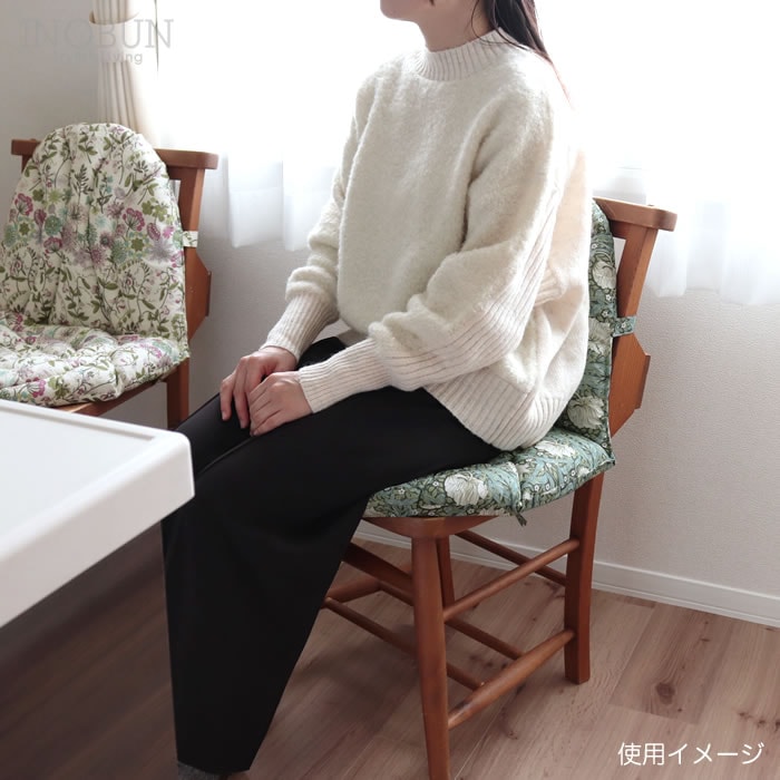 限定価格 キルト イスシートクッション モダンローズ チェアクッション