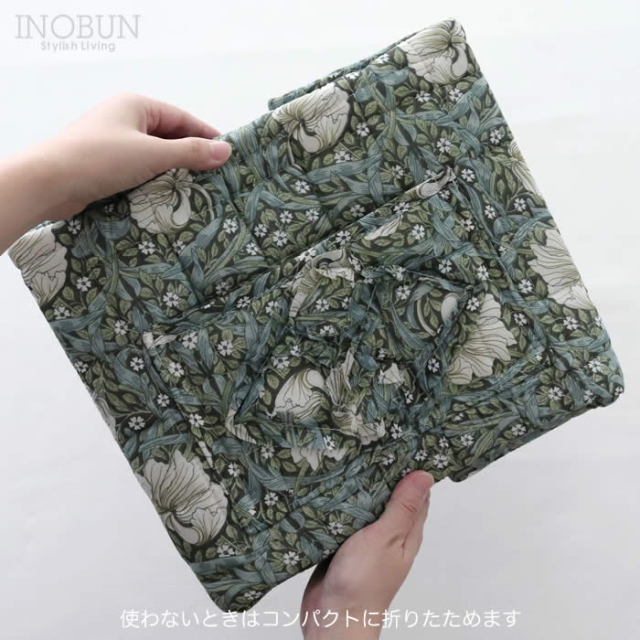 限定価格 キルト ソフトバスケット クラシカルフラワー 収納バスケット