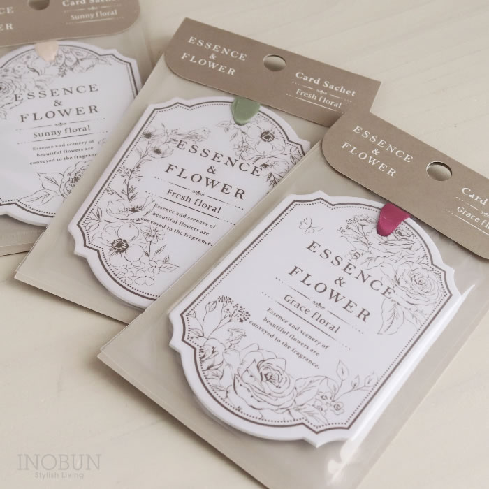 カードサシェ フレッシュフローラル フレグランスサシェ ESSENS