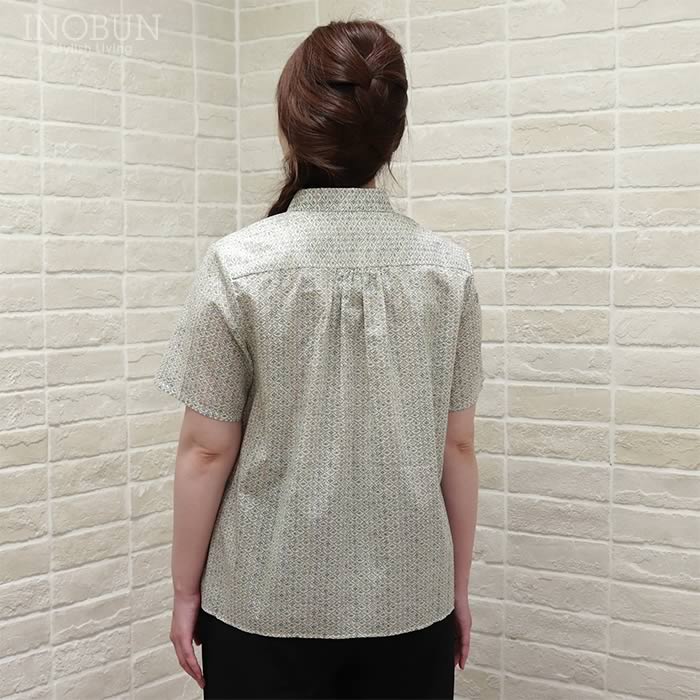 再入荷予定なし】J.Sloane リバティ 半袖 レギュラーカラー