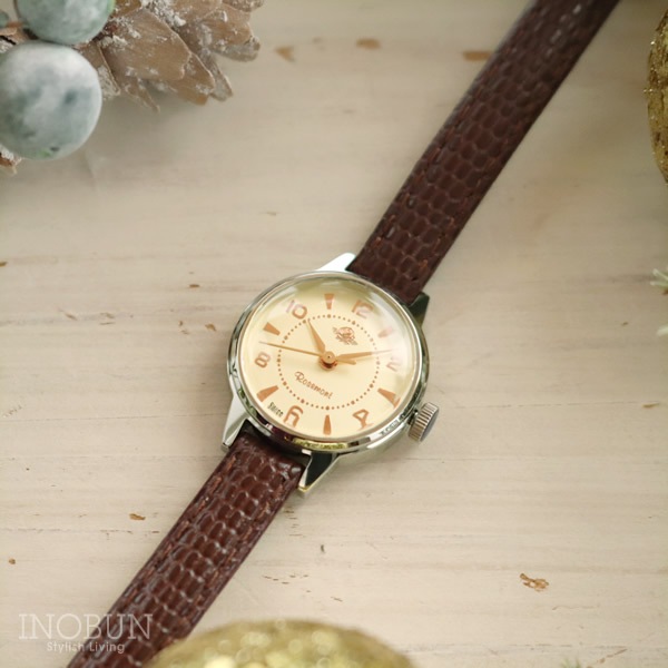 ロゼモン 腕時計 Antique Touch Rose Series Rosemont RS#1-04 BR ブラウンベルト(レザー)