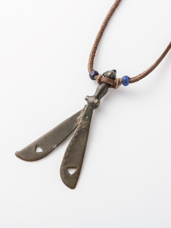 アカン族分銅 革紐ネックレス｜KANKAN ONLINE SHOP【公式】