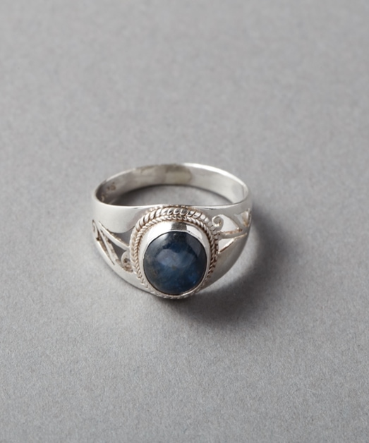 GEM KINGDOM ゴシックなオーバル型シルバーリング 13号 GEM KINGDOM ゴシックなオーバル型シルバーリング 13号 GEM