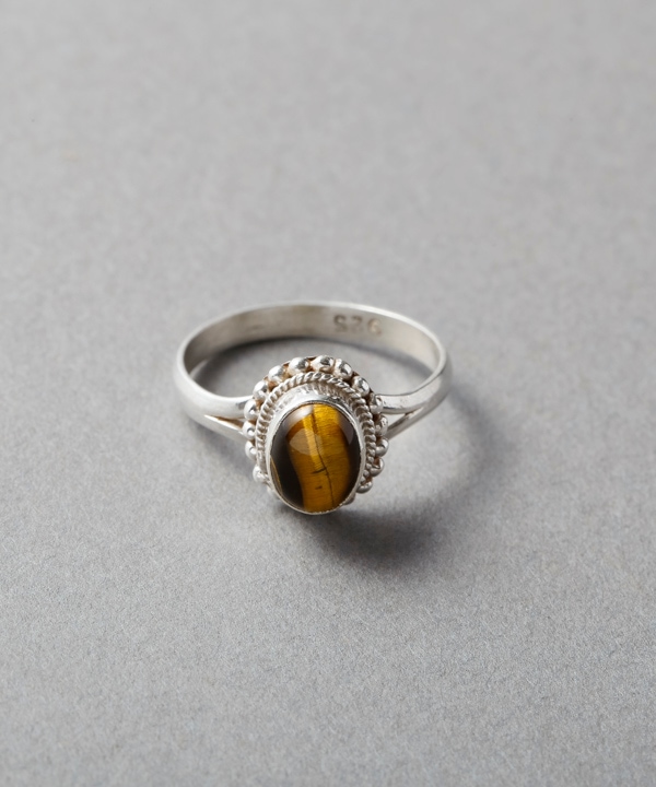 13号】シルバーリング タイガーアイ ｜KANKAN ONLINE SHOP【公式】