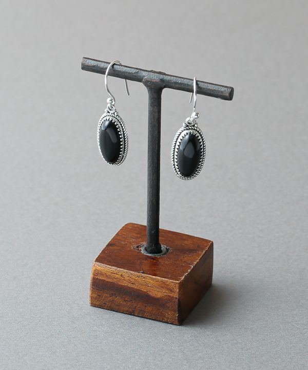 あるじゃん　6mm Stone ピアス　AG FACTORY オニキス　シルバー シルバーピアス オニキス｜KANKAN ONLINE SHOP【公式】