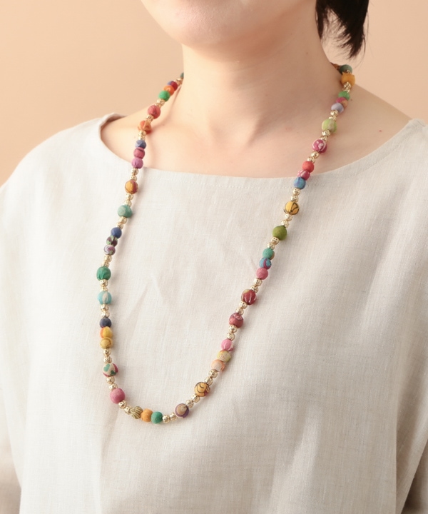 ラリーキルトネックレス ミックス｜KANKAN ONLINE SHOP【公式】