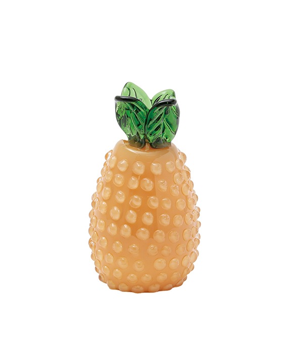 バカラ 珍品 新品箱付き 大型2kg パイナップル置物 フロスト加工 オブジェ バカラ 珍品 新品箱付き 大型2kg パイナップル置物 フロスト加工