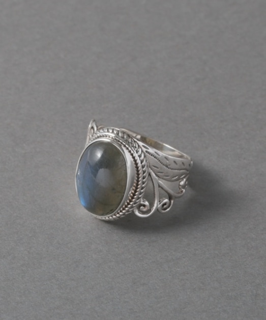 13号】シルバーリング ラブラドライト ｜KANKAN ONLINE SHOP【公式】