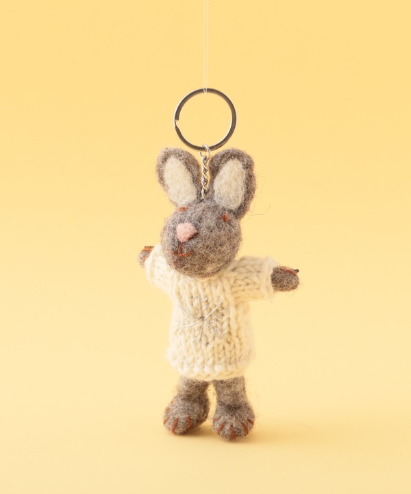 フェルト キーホルダー ウサギ｜KANKAN ONLINE SHOP【公式】
