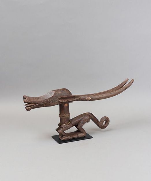 アフリカ コロン人形 タンタン 木製 ハンドペイント レトロ ヴィンテージ アフリカのオブジェ/Primitive Art 【KANKAN】公式通販