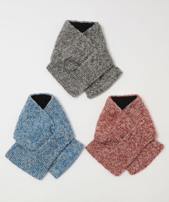 30％OFF】ウール ミックスヤーン杢 ミニマフラー｜KANKAN ONLINE SHOP