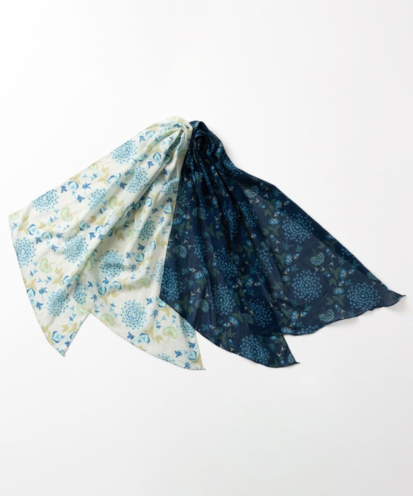 花柄プリントショール｜KANKAN ONLINE SHOP【公式】