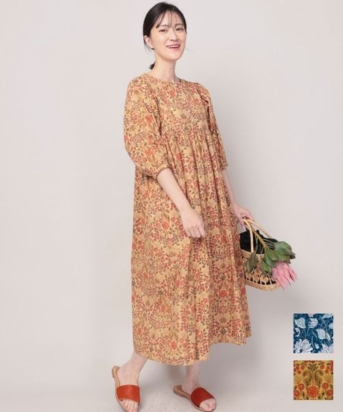 ワンピース・チュニック一覧｜ナチュラルで個性的な大人服【KANKAN