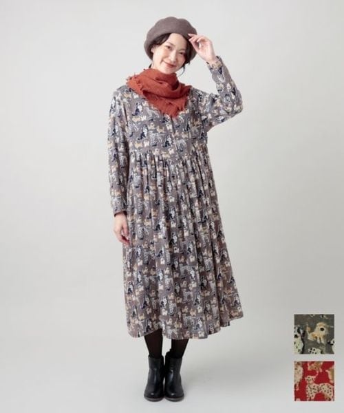 ワンピース・チュニック一覧｜ナチュラルで個性的な大人服【KANKAN