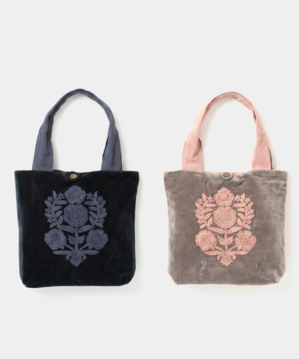 フロレッタ刺繍トート｜KANKAN ONLINE SHOP【公式】