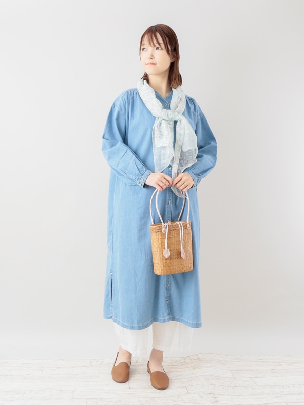 KANKAN カンカン ソフトアタ オーバルバッグ カゴバッグ