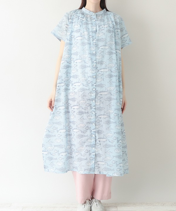 【最終値引き】カンフーリボンシャツワンピース　NON TOKYO 実物は4枚目！ 最終値引き】カンフーリボンシャツワンピース NON TOKYO 実物は4