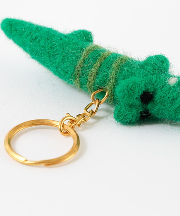 フェルトキーホルダー ワニ M16-2841｜KANKAN ONLINE SHOP【公式】