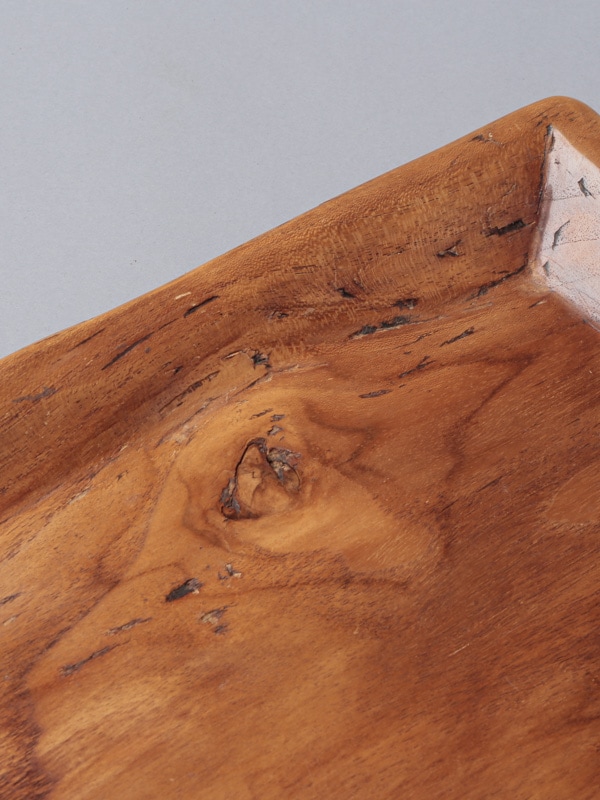 チーク仕切盆(LL)⑅インドネシア チーク仕切盆(LL)⑅インドネシア