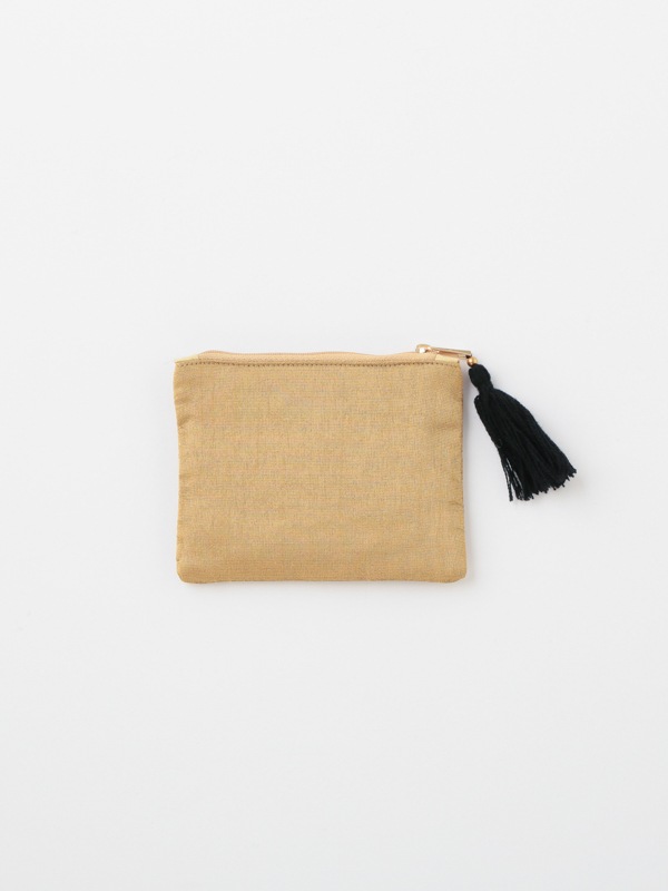 バステト刺繍ポーチS（2カラー）｜KANKAN ONLINE SHOP【公式】