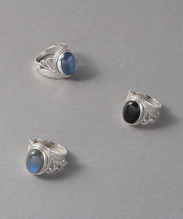 15号】シルバーリング オニキス｜KANKAN ONLINE SHOP【公式】