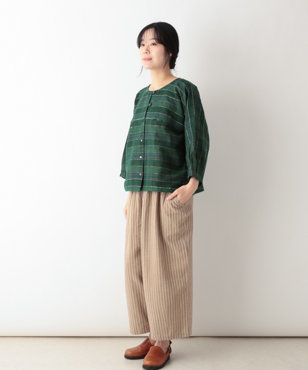 エシカルなカディコットンお仕事パンツ｜KANKAN ONLINE SHOP【公式】