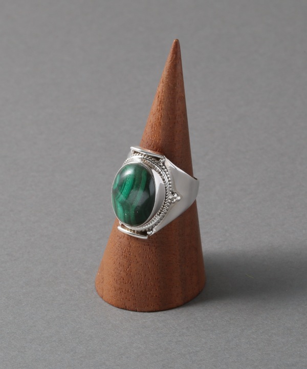 15号】シルバーリング マラカイト｜KANKAN ONLINE SHOP【公式】