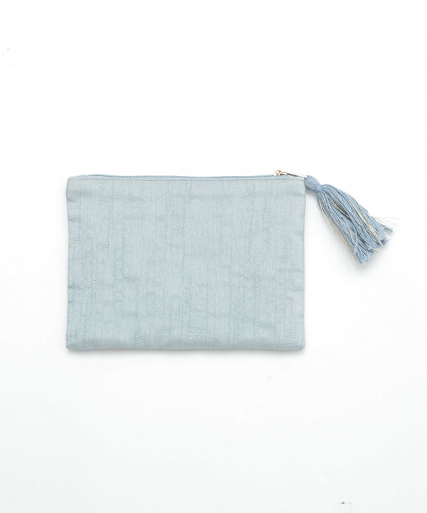 フルーツ刺繍（イチゴ・レモン）ポーチL｜KANKAN ONLINE SHOP
