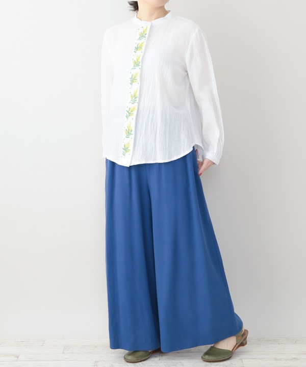 momonohana ブラウス　作家さま　リネン momonohana ブラウス 作家さま リネン momonohana ブラウス 作家