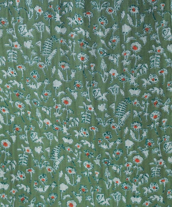 【kankanページ】 カンカン KANKAN フェルトデイジー刺繍卵型バッグ （レッド