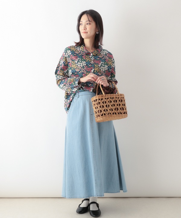 【専用】二部式　コットン Cion｜ハードコットンタックワイドパンツ・19-16222 - French Bull