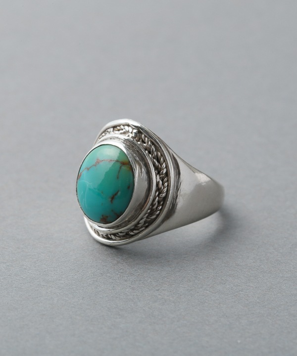 14号】シルバーリング ターコイズ｜KANKAN ONLINE SHOP【公式】