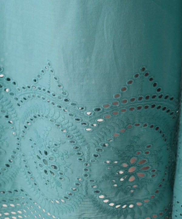 縁がかわいい刺繍コットンパンツ｜KANKAN ONLINE SHOP【公式】