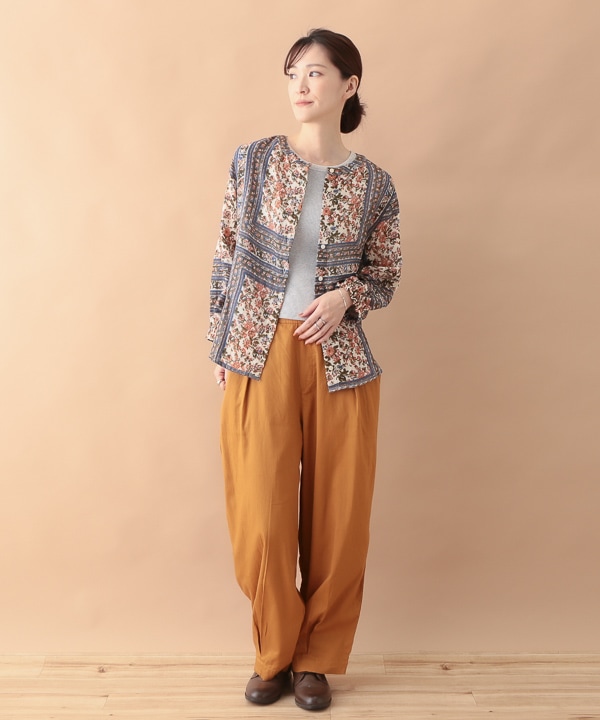 小物 kanakana 再入荷【40％OFF】ブラック1点限り/バンダナプリントコットンW
